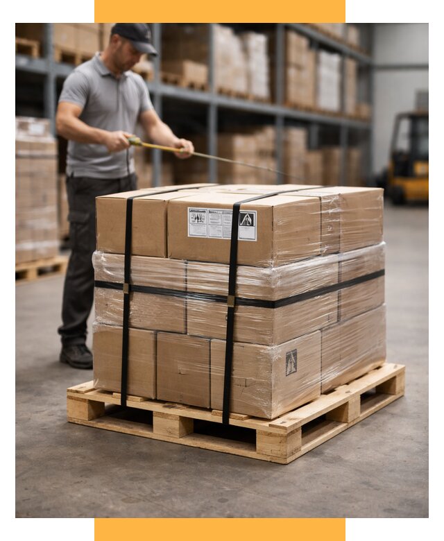 Упаковка и паллетирование грузов от 3626 р. | СетСервис-Втк
