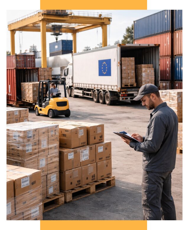 Доставка грузов из Европы от 12432 р., логистика СетСервис-Втк