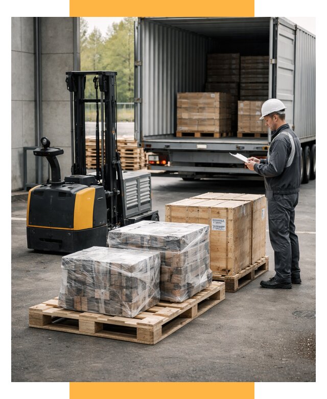 Доставка оборудования из Европы под ключ от 46620 р. | СетСервис-Втк