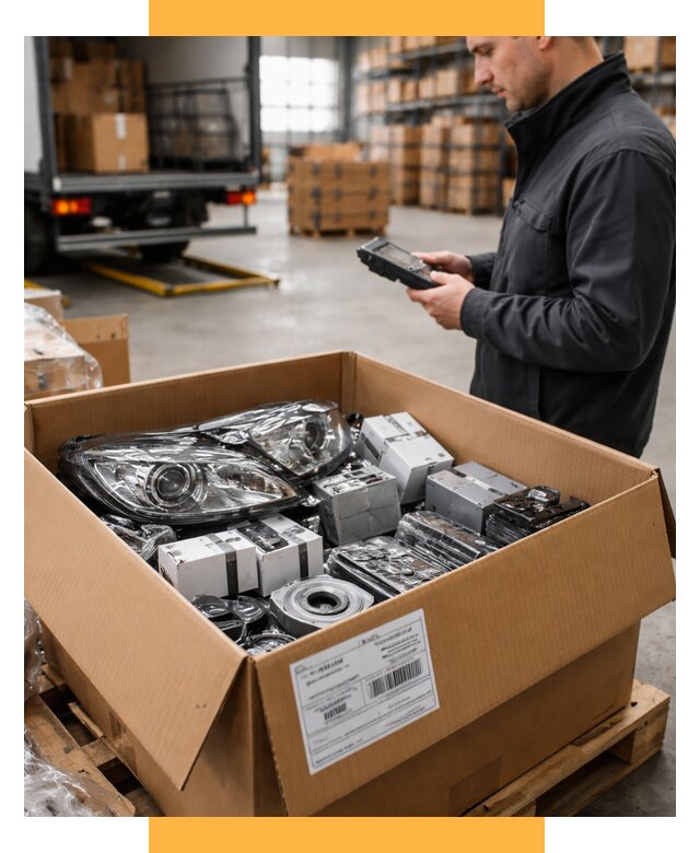 Доставка автозапчастей из Европы под ключ от 12950 р. | СетСервис-Втк