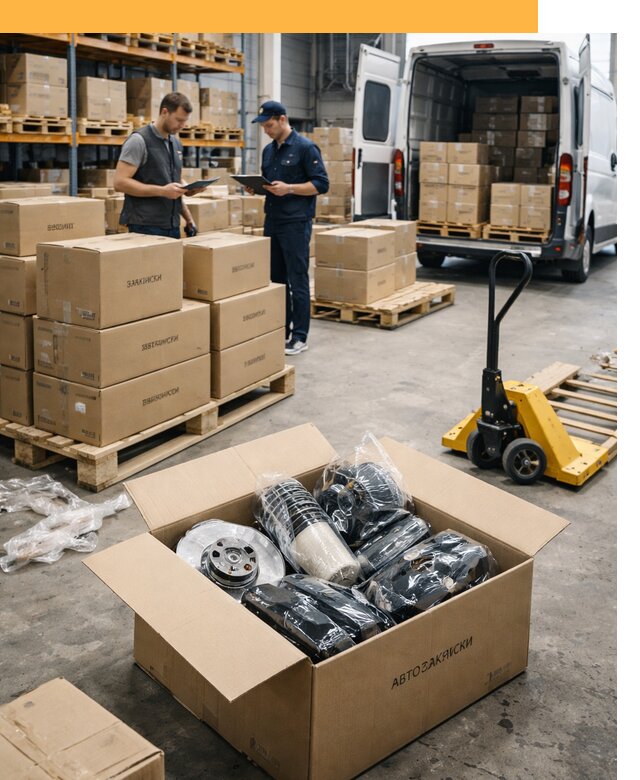 Доставка автозапчастей из Европы от 12950 руб быстро и надёжно