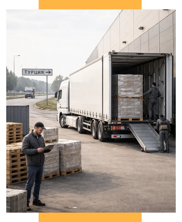 Автоперевозки и доставка фурой из Турции от 124320 р. | СетСервис-Втк