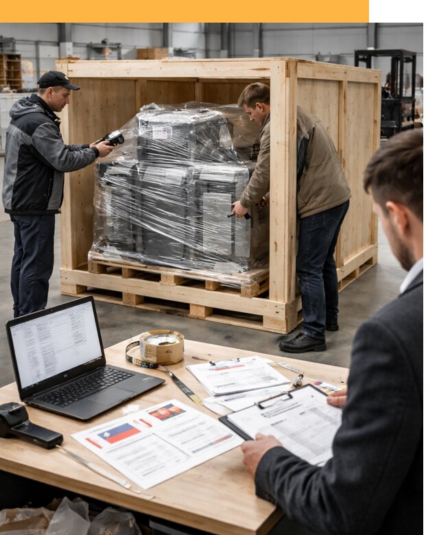 Доставка промышленного оборудования из США от 67340 руб