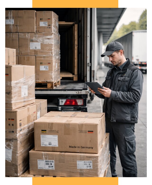 Доставка грузов из Германии от 46620 р. быстро - СетСервис-Втк