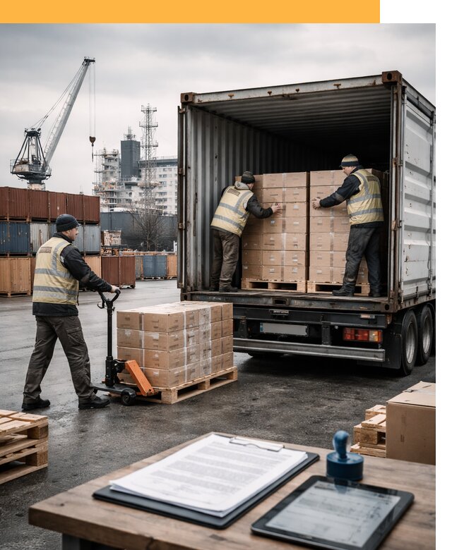 Доставка грузов из Латвии от 25900 руб, морская, авто, авиа