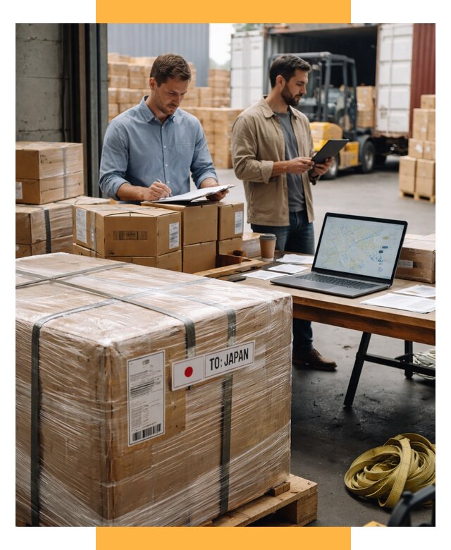 Доставка грузов в Японию от 25900 р., логистика СетСервис-Втк