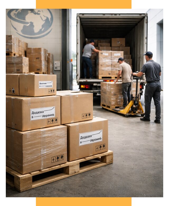 Доставка грузов в Израиль и экспорт от 46620 р. СетСервис-Втк
