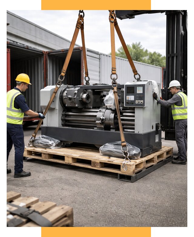 Перевозка станков и таможня от 62160 р. | СетСервис-Втк логистика