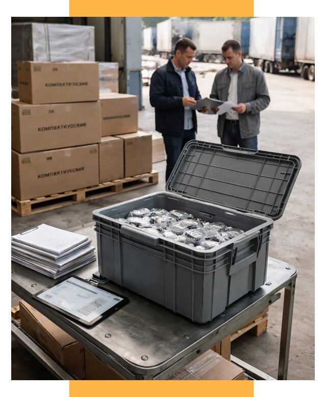 Перевозка комплектующих из Китая от 6734 р. | СетСервис-Втк