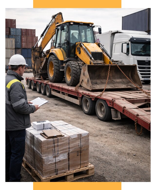 Международная перевозка спецтехники от 46620 р., СетСервис-Втк