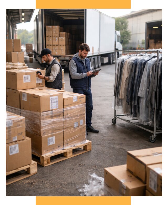 Перевозка и доставка одежды из Китая от 7770 р., СетСервис-Втк