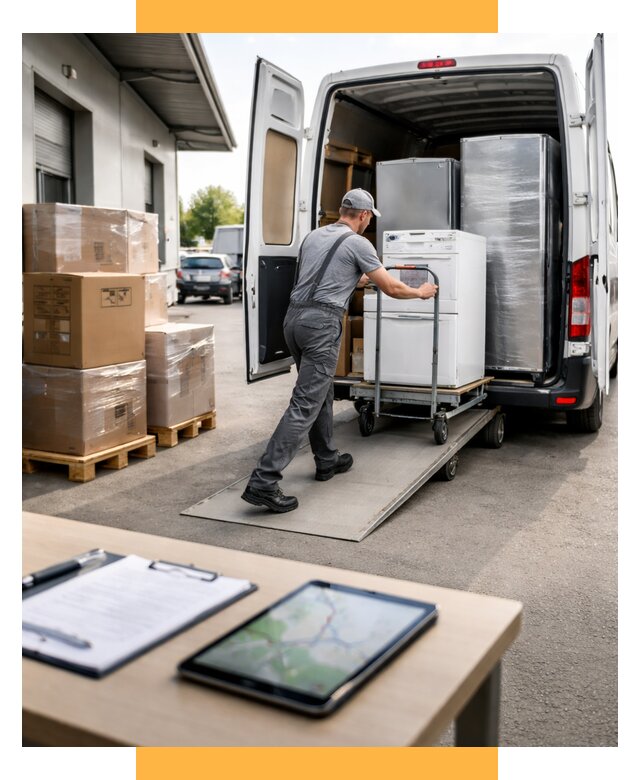 Перевозка бытовой техники от 6734 р. - логистика СетСервис-Втк