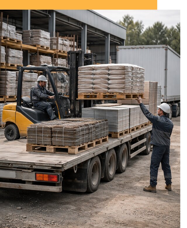 Перевозка строительных материалов по миру от 5698 руб