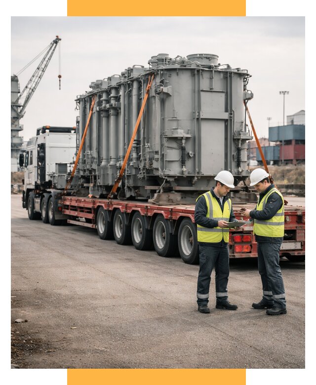 Перевозка негабаритных грузов под ключ от 124320 р., СетСервис-Втк