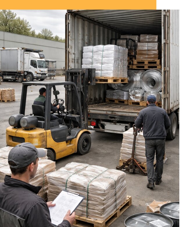 Международная перевозка сырья для производства от 6734 руб