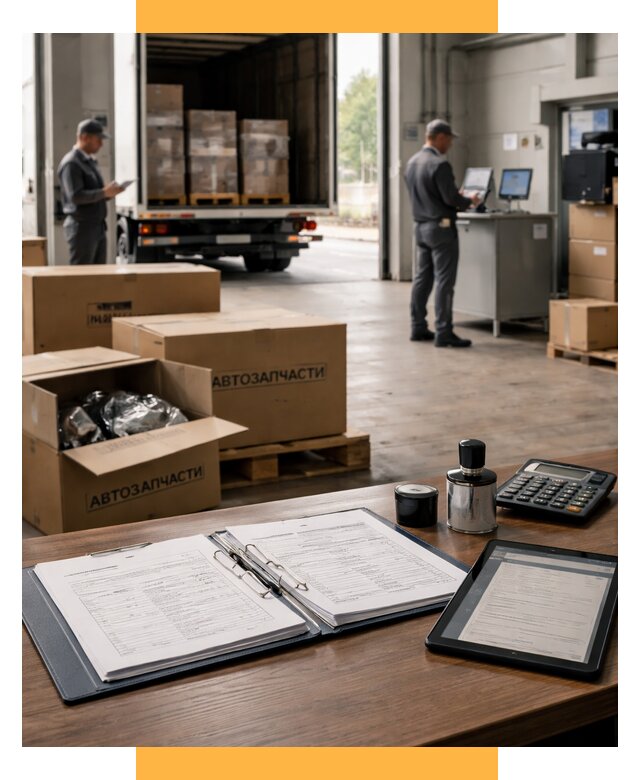 Таможенное оформление автозапчастей под ключ от 8806 р., СетСервис-Втк