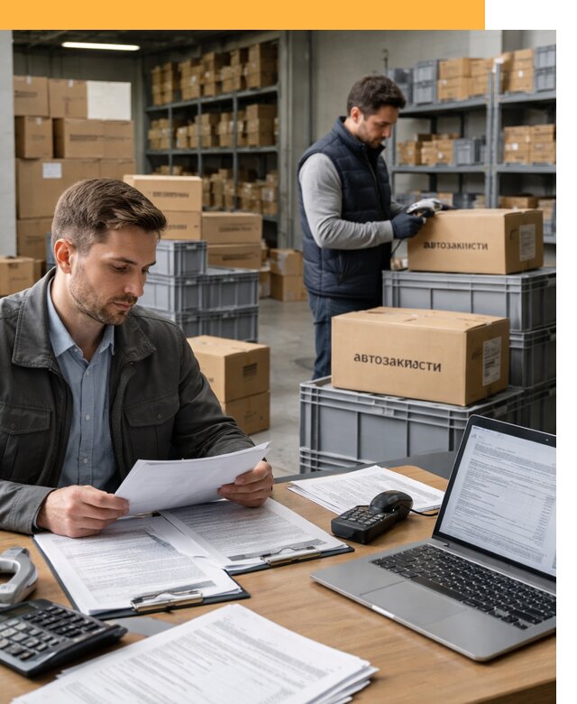 Таможенное оформление автозапчастей по выгодным тарифам от 8806