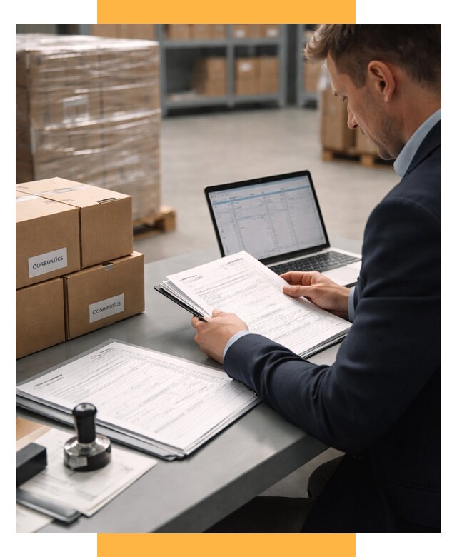 Таможенное оформление косметики под ключ от 7770 р. | СетСервис-Втк