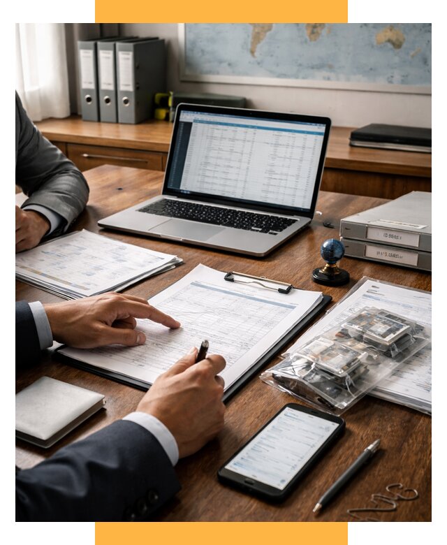 Проверка поставщика за рубежом от 8806 р. | СетСервис-Втк аудит