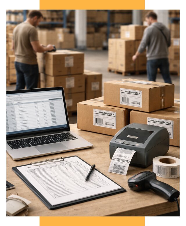 Маркировка импортных товаров от 4662 р. под ключ, СетСервис-Втк