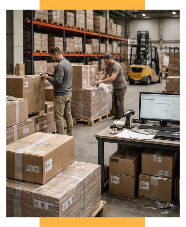 Склад консолидации в Европе от 6734 р., услуги СетСервис-Втк